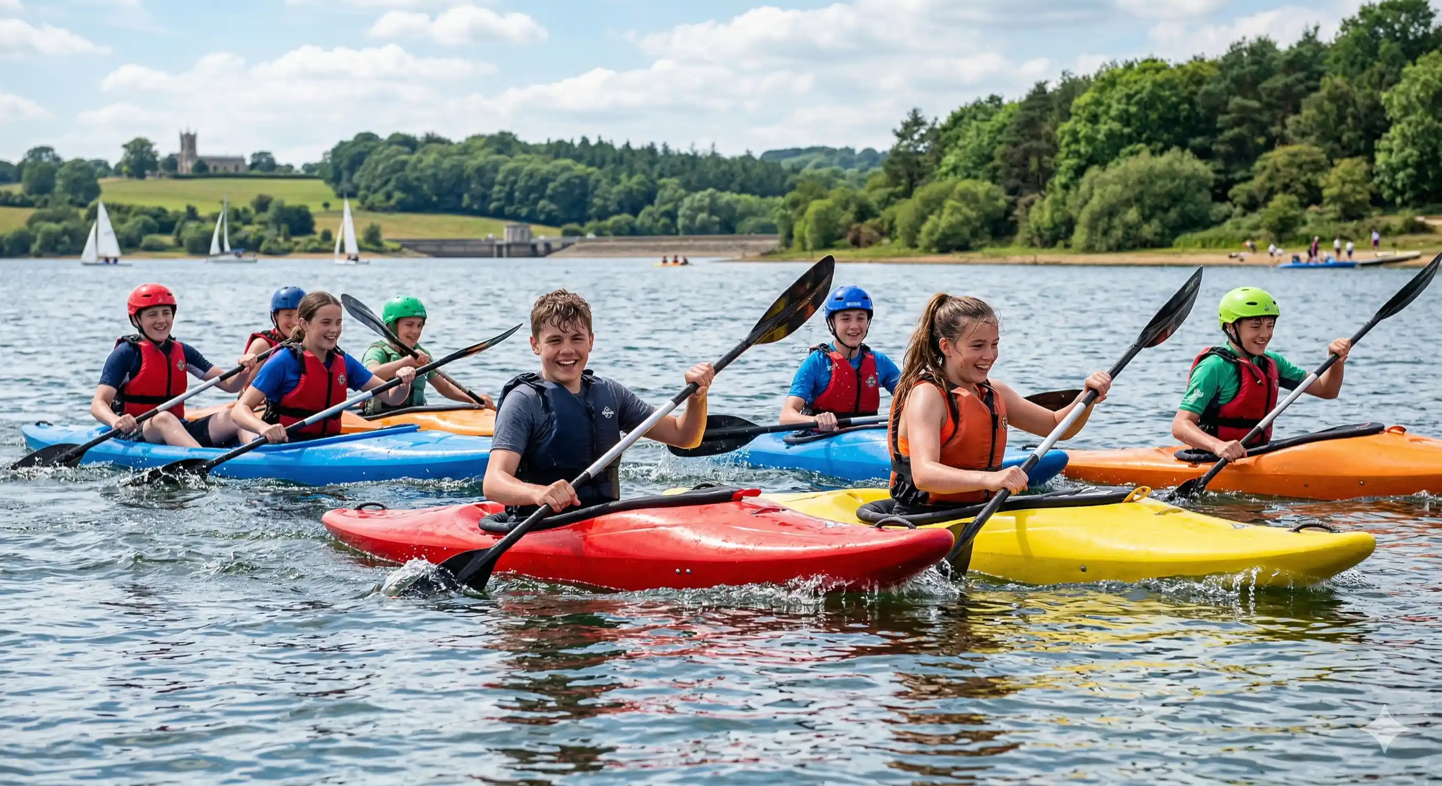 Kayak en Rutland Water