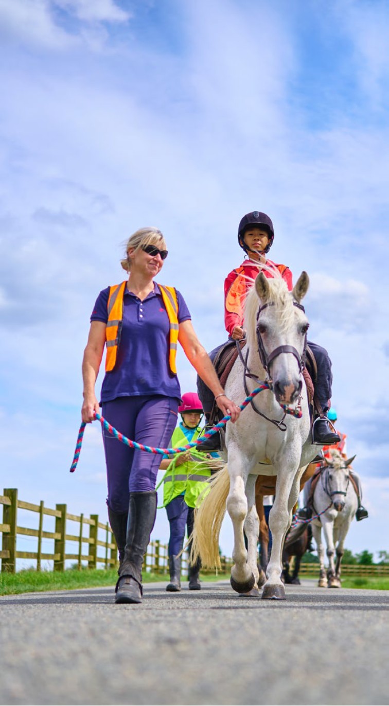 Equitación con instructor